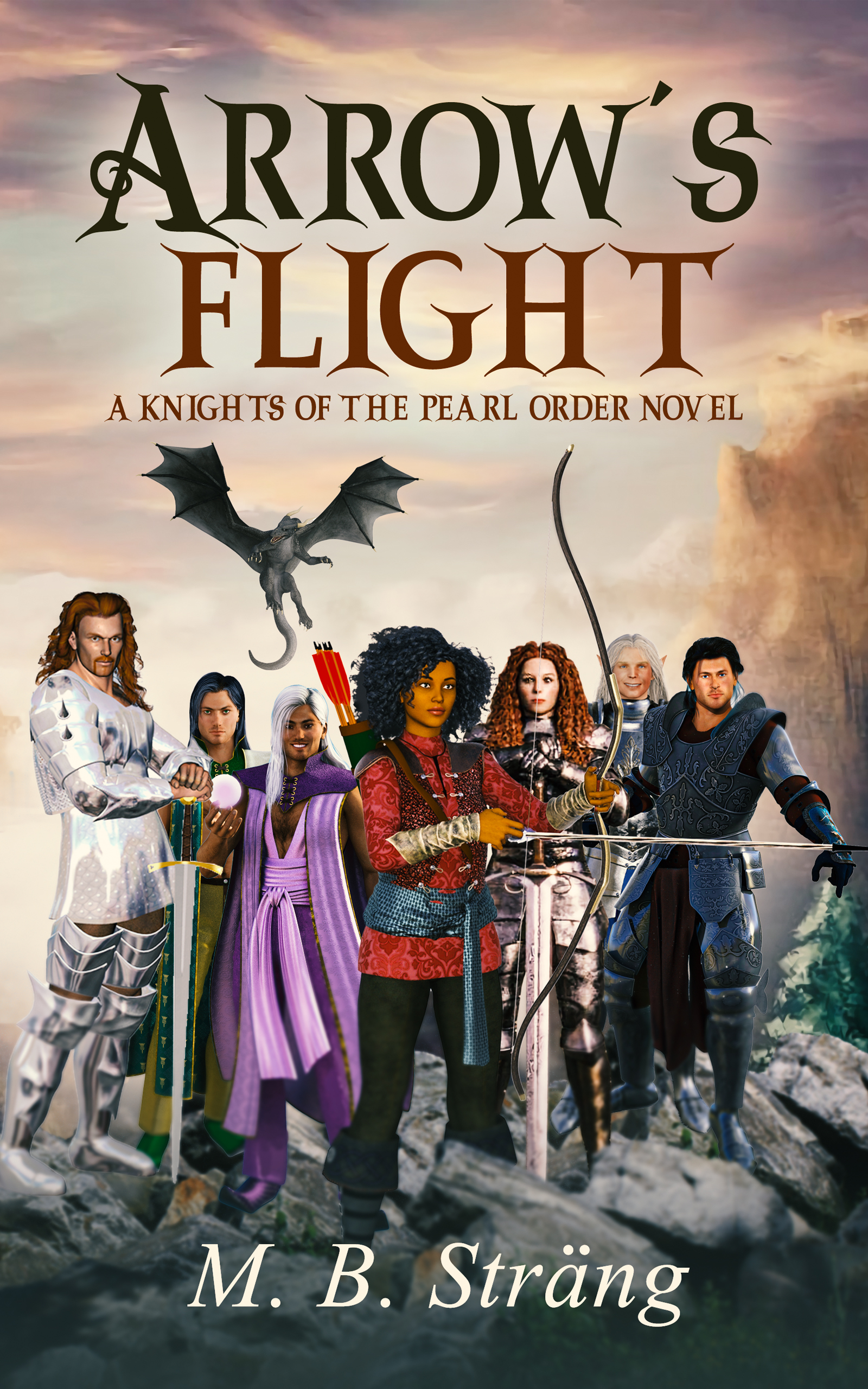 Cover for the book Arrow's Flight by M.B.Strang